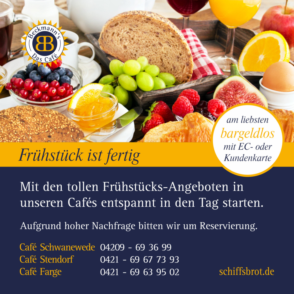 Frühstück ist fertig